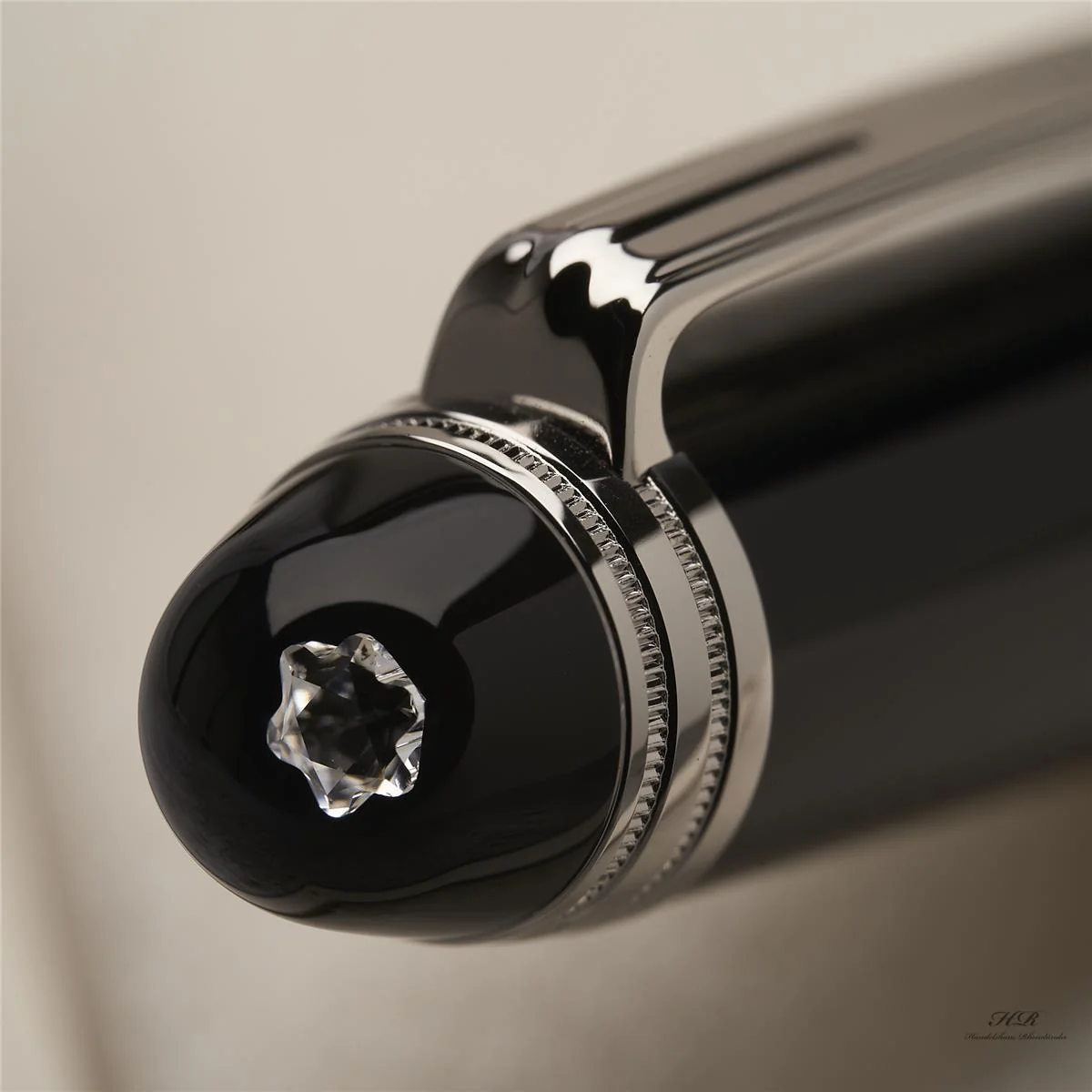 Montblanc Meisterstück Mozart Diamond No 114 Platin Füllfederhalter ID 107545 - Image 4