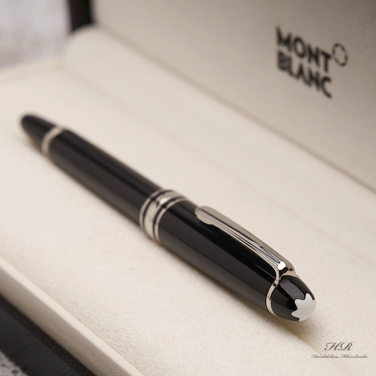 Montblanc Meisterstück Mozart 114 Platin Line Füllfederhalter ID 132471-107706 - Image 3