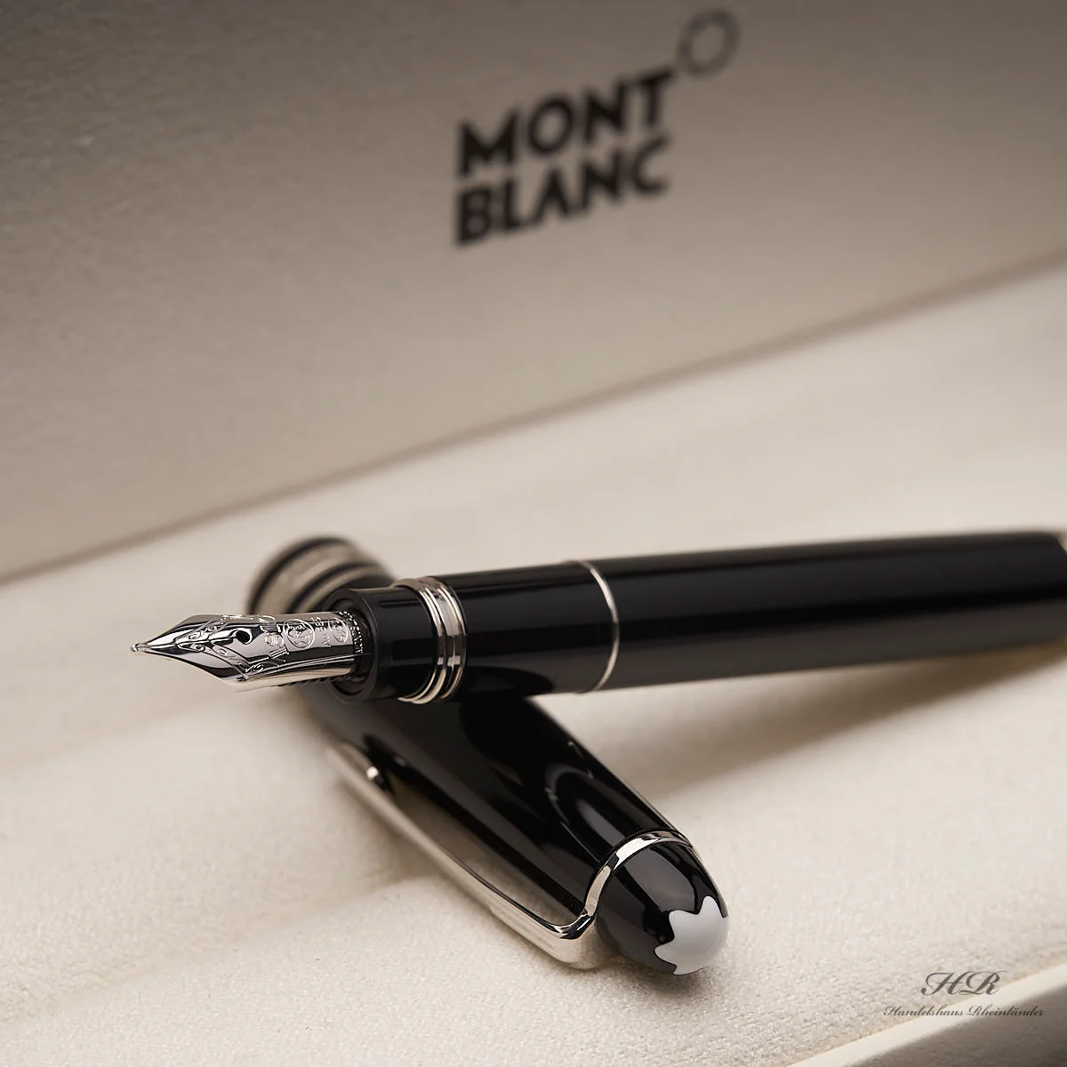 Montblanc Meisterstück Mozart 114 Platin Line Füllfederhalter ID 132471-107706 - Image 4