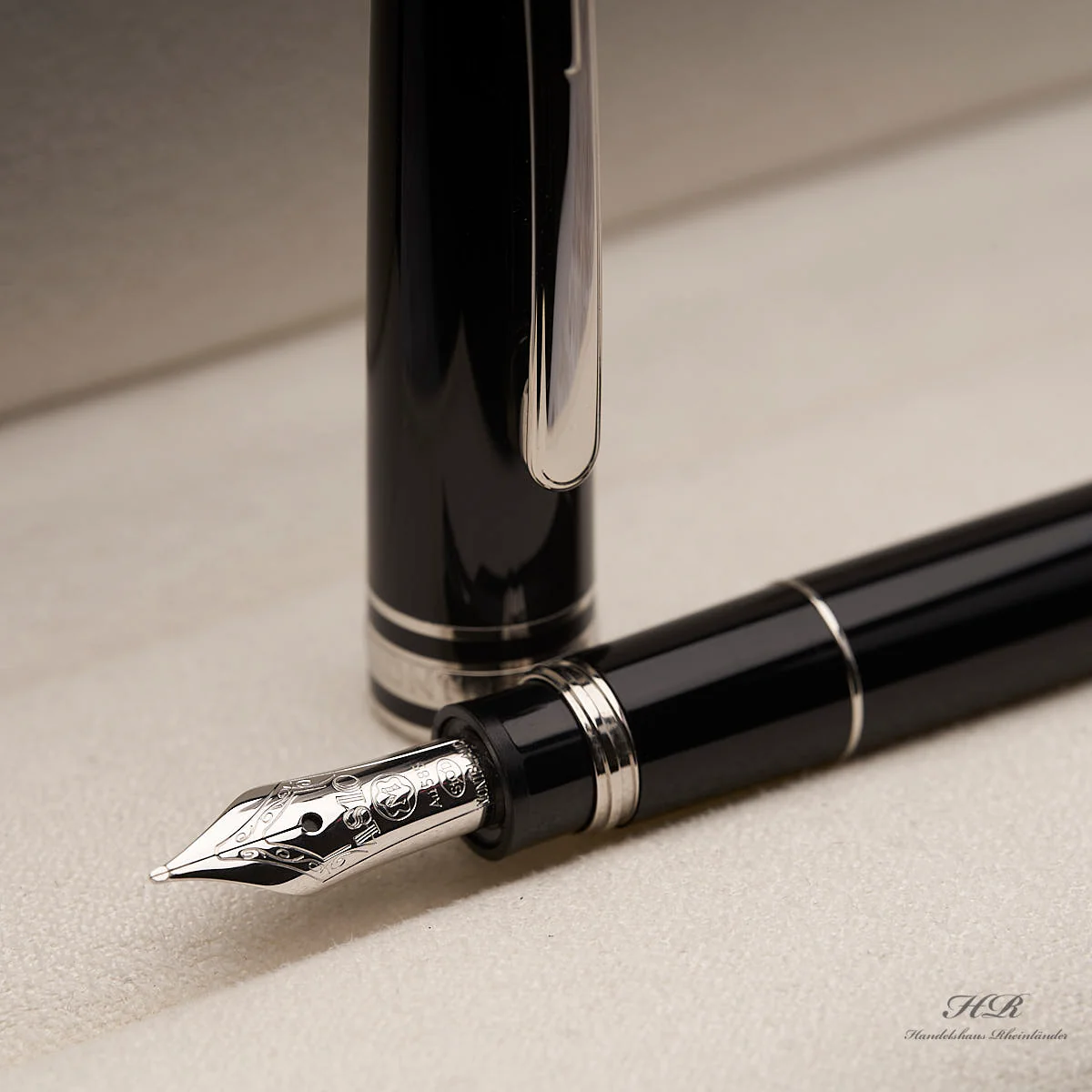 Montblanc Meisterstück Mozart 114 Platin Line Füllfederhalter ID 132471-107706 - Image 5