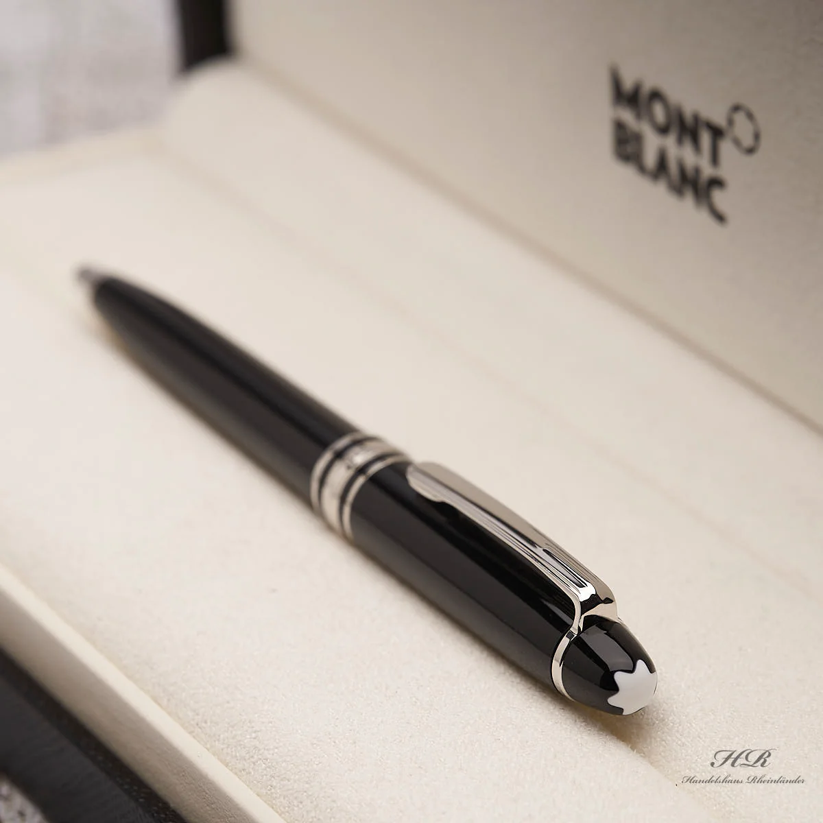 Montblanc Meisterstück Mozart No 116 Platin Kugelschreiber ID 132472-108749 - Image 3